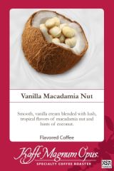Vanilla Macadamia Nut Decaf Flavored Coffee